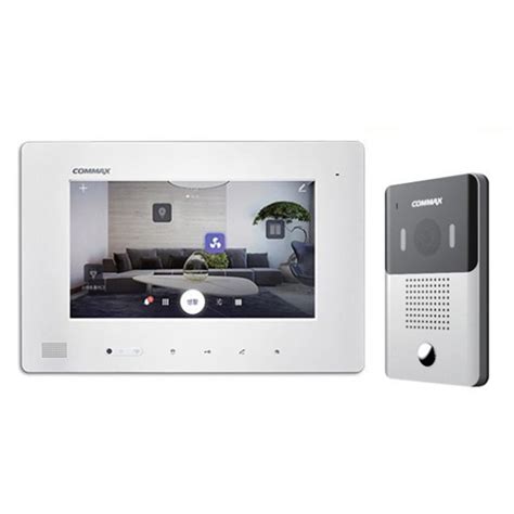 commax wireless video door phone doorbell intercom system gate view monitor cav ig