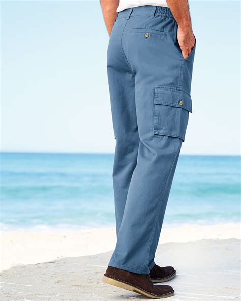 cargo comfort trousers  cotton traders