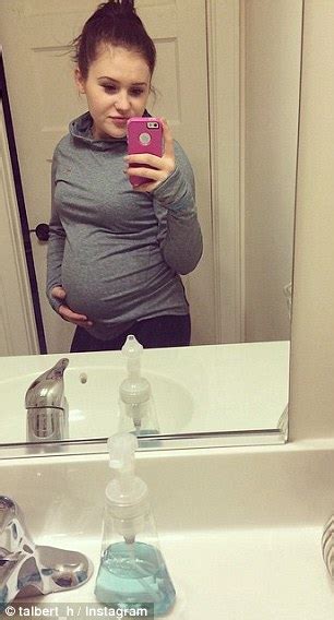 mount vernon high school principal bans teen girl s pregnancy selfie from yearbook daily mail