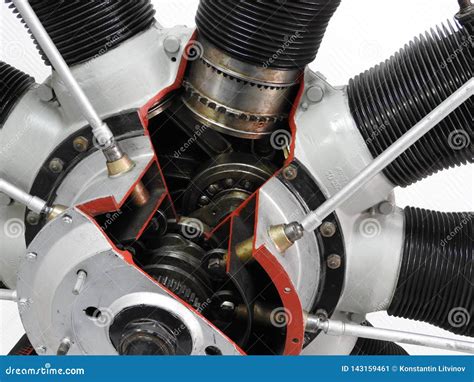 internal components  parts  aircraft engine stock image image  hydraulic industrial