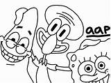 Spongebob Patrick Squidward Drawing Drawings Coloring Easy Pages Deviantart Paintingvalley Sketch Template Aap Dabbing Getdrawings Pirate Painting sketch template