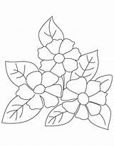 Coloring Pages Small Camellia Flowers Flower Kids Bestcoloringpages Beautiful Easy Motifs Embroidery Printable sketch template