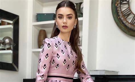 Werq From Home Lily Collins Promotes Emily In Paris In Valentino