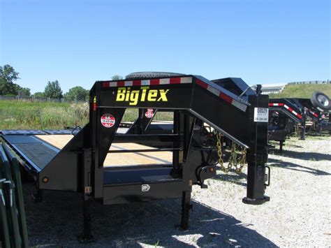 big tex trailers  ft mega ramps gooseneck flatbed trailer   trailer classifieds