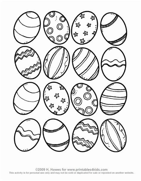 printable easter egg coloring pages coloring home