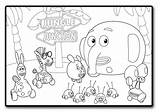 Jungle Coloring Pages Junction Scene Popular Printable Library Getdrawings Getcolorings Color sketch template