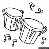 Bongo Bongos Kolorowanki Drum Drums Muzyka Instrumenty Instrumentos Darmowe Muzyczne Kindergarten Percussion Bęben Musikinstrumente Orff Marching Beat Instrumente Colorier Dzieci sketch template