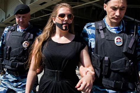 Woman Arrested Conchita Wurst Beard Gay Pride Daily Star