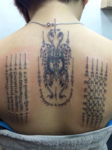 sak yant sak yant thai tattoo sak yant tattoo tattoos