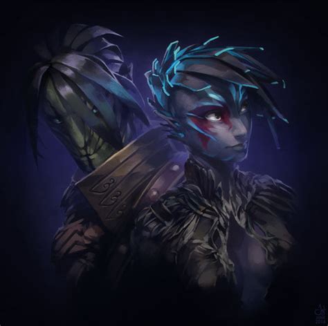 Guild Wars 2 Portrait Commissions Sylvari Couple By Jylgeartooth On