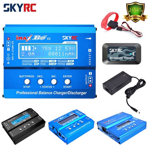 skyrc imax  evo    mini bac  lipo battery balance charger discharger  adapter