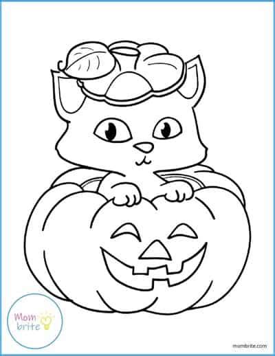 printable halloween coloring pages  kids mombrite