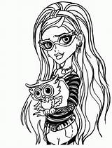 Monster High Coloring Pages Dolls Wishes Rzr Color Printable Library Clipart Drawing Printing Getdrawings Getcolorings Choose Board sketch template