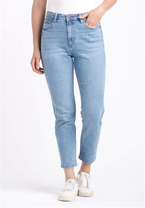 womens high rise slim straight jeans warehouse
