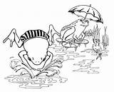 Frogs Rana Nadando Ranas Rane Frosch Malvorlagen Emoji Nuota Elegant Karrikatur Schwimmender Frösche sketch template