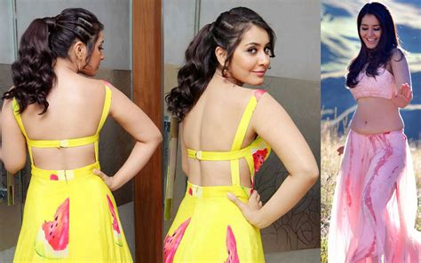 south indian actress model rashi khanna hot pictures and