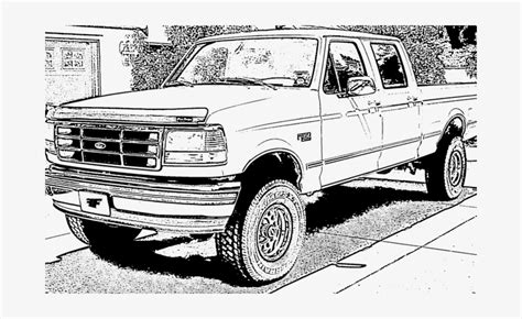 ford  coloring page ford pickup truck  coloring transparent