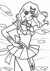 Neptune Coloring Sailor Pages セーラー Moon 塗り絵 Drawing Kids ぬりえ 保存 Getdrawings サターン Printable sketch template