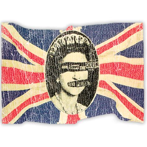 Sex Pistols God Save The Queen Postcard