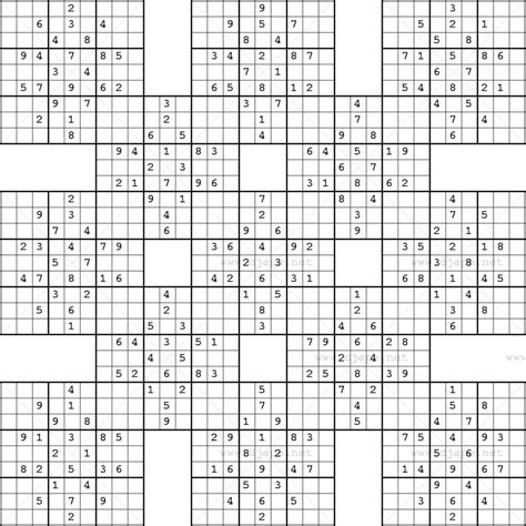 sudoku einstein level printable sudoku  printable sudoku