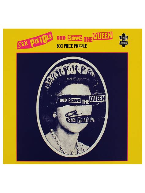 Sex Pistols God Save The Queen 500 Piece Jigsaw Puzzle Buy Online At