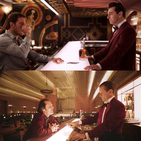 film passengers   bar scenes  bartender plays   similar
