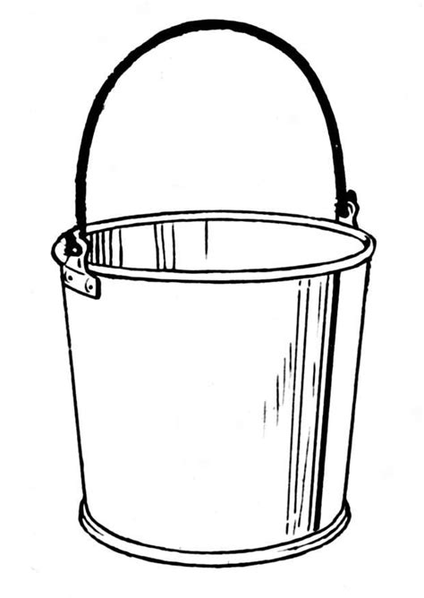coloring page bucket  printable coloring pages img