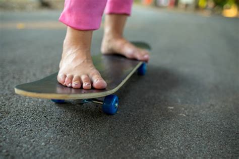 barefoot skateboard stock  pictures royalty  images istock