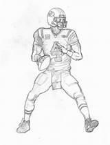 Coloring Pages Aaron Rodgers Brett Favre Vs Template Jets sketch template