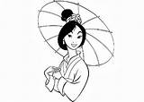 Mulan Coloring Pages sketch template
