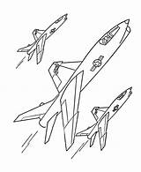 Avioane Colorat Planse Rachete sketch template