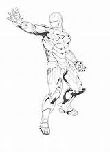 Coloring Stark Tony Iron Man Pages Printable Color Ironman Supercoloring Online Powerful Ratings Yet Drawing Super sketch template