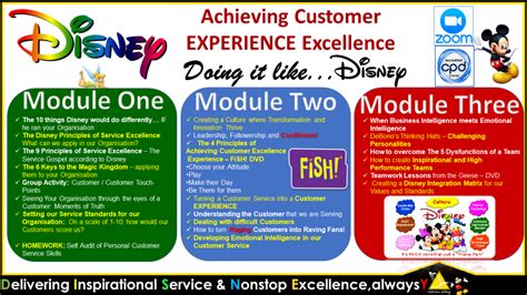 disneys customer service excellence fish mobile team challenge