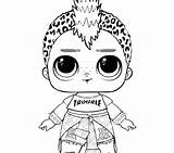 Lol Doll Pages Colouring Coloring Lids Siobhan Little sketch template