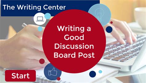 writing  discussion board post uagc writing center
