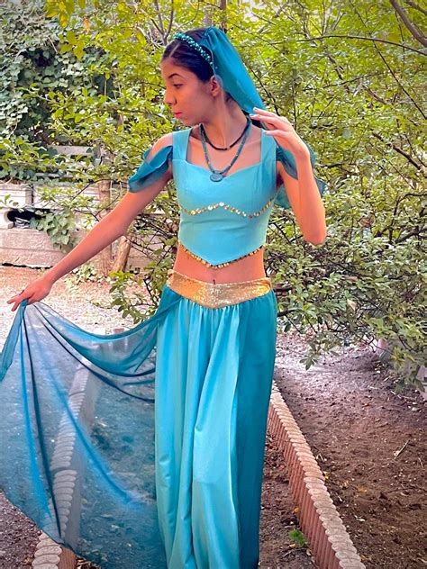 Princess Jasmine Red Outfit Cosplay Costume For Adult Ph