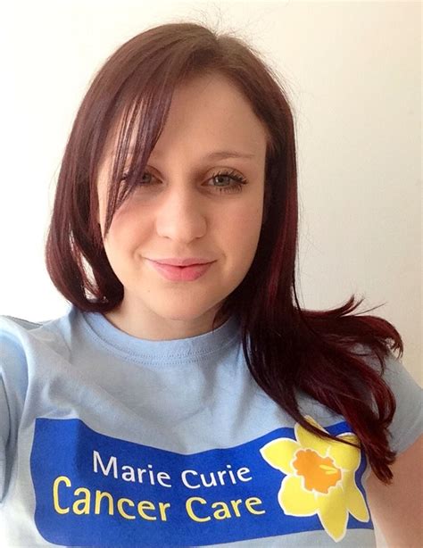 amber edwards is fundraising for marie curie