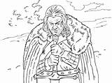 Coloriage Stark Coloriages Starck Livre Eddard Ned sketch template