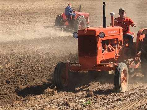 antique tractors turn dirt  annual plow day whvo