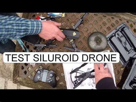 test visuo siluroid drone xshw wifi fpv rc quadcopter youtube