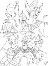 Ultraman Coloring Pages Printable Color Getcolorings sketch template