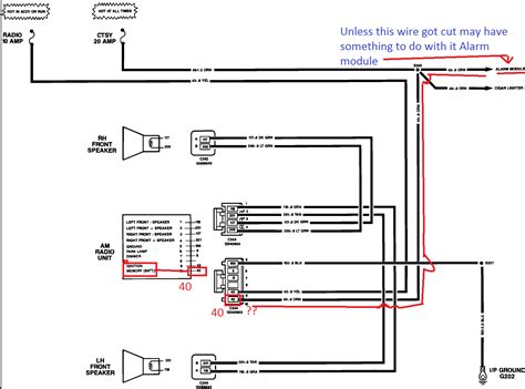 gmc sierra  radio wiring diagram