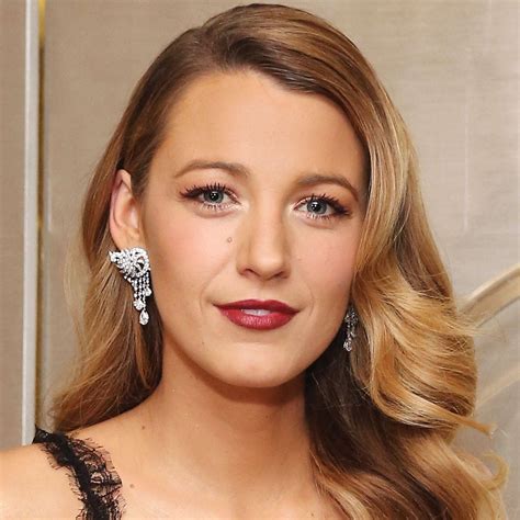 blake lively beauty interview about makeup fragrance hair blake lively
