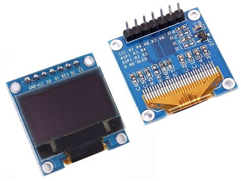 oled display     spi interface arduino library