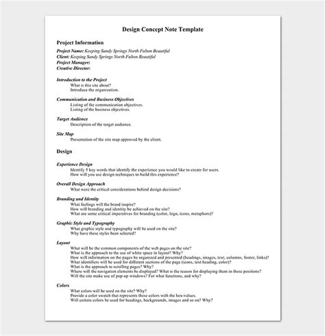 concept note template   word  format