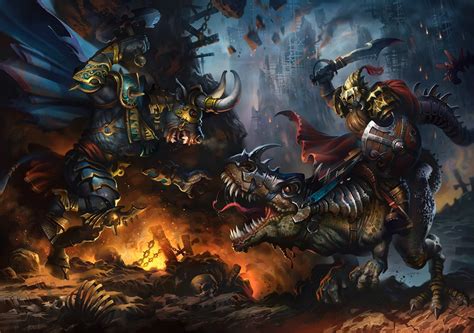 Fantasy Art Battle Poster 2d Digital Fantasycoolvibe