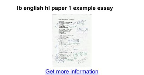 ib english hl paper   essay google docs