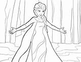 Coloring Pages Elsa Frozen Arendelle Girls Queen Coloringpagesfortoddlers Known Also Artikel Van Snow sketch template