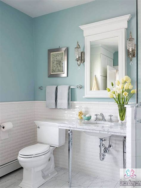 affordable colors  small bathrooms decoration