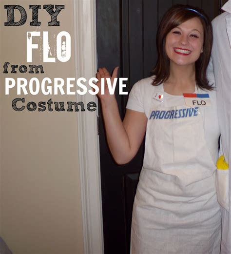Adults Flo Progressive Girl Costume Really Awesome Costumes